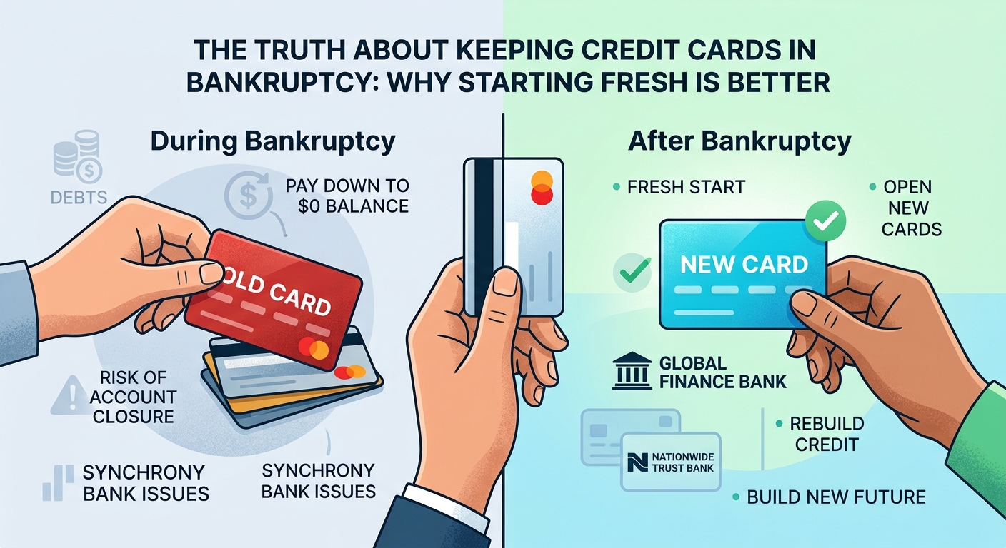 Can You Keep Credit Cards Out of Bankruptcy? What You Need to Know