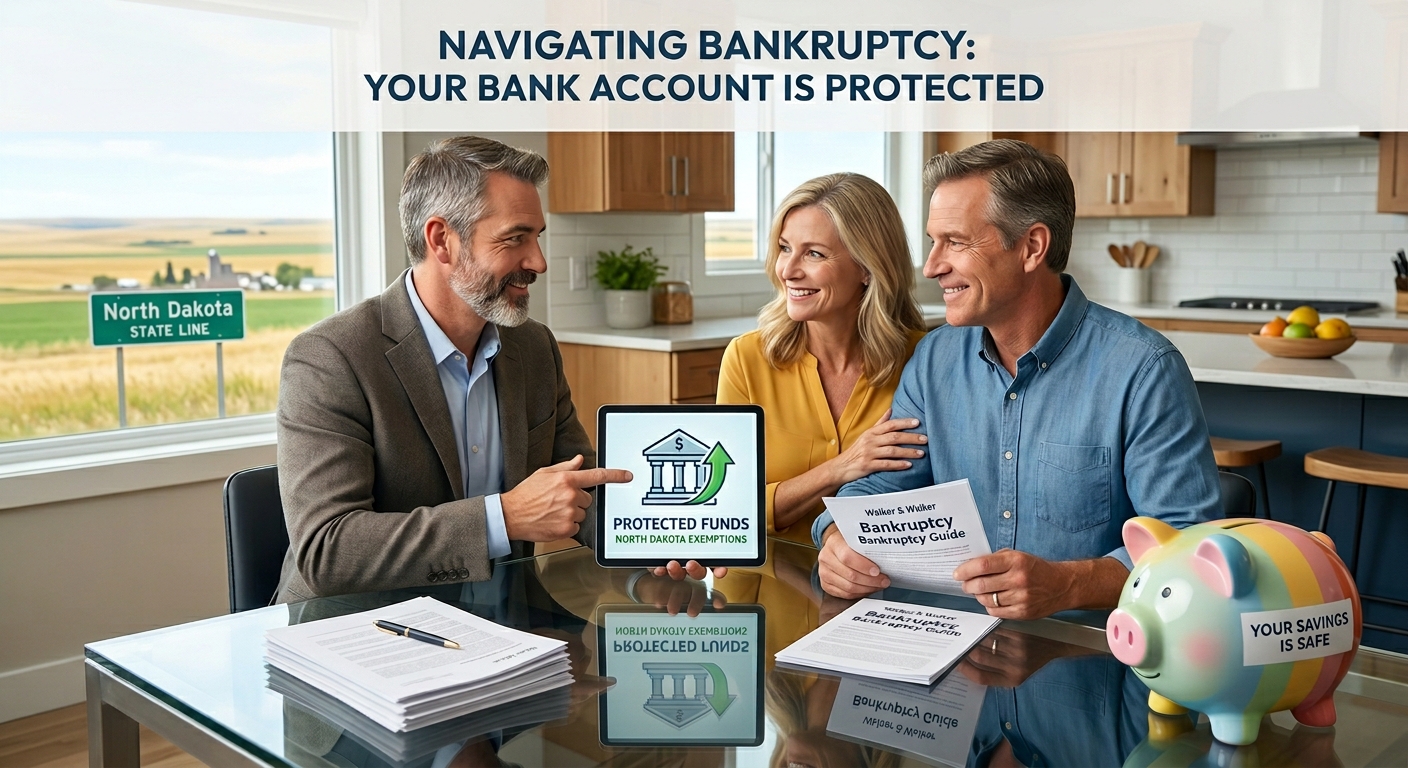 How Much Money Can You Keep in Your Bank Account When Filing Bankruptcy in North Dakota?